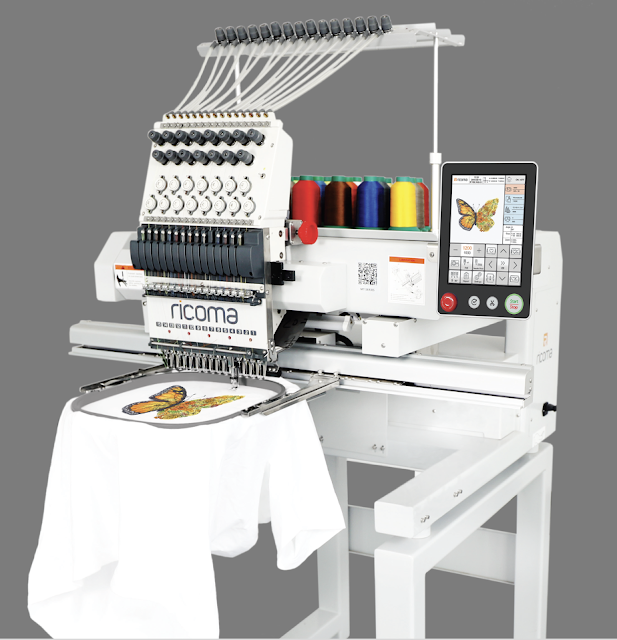 Ricoma SWM- Series Single Head embroidery Machine