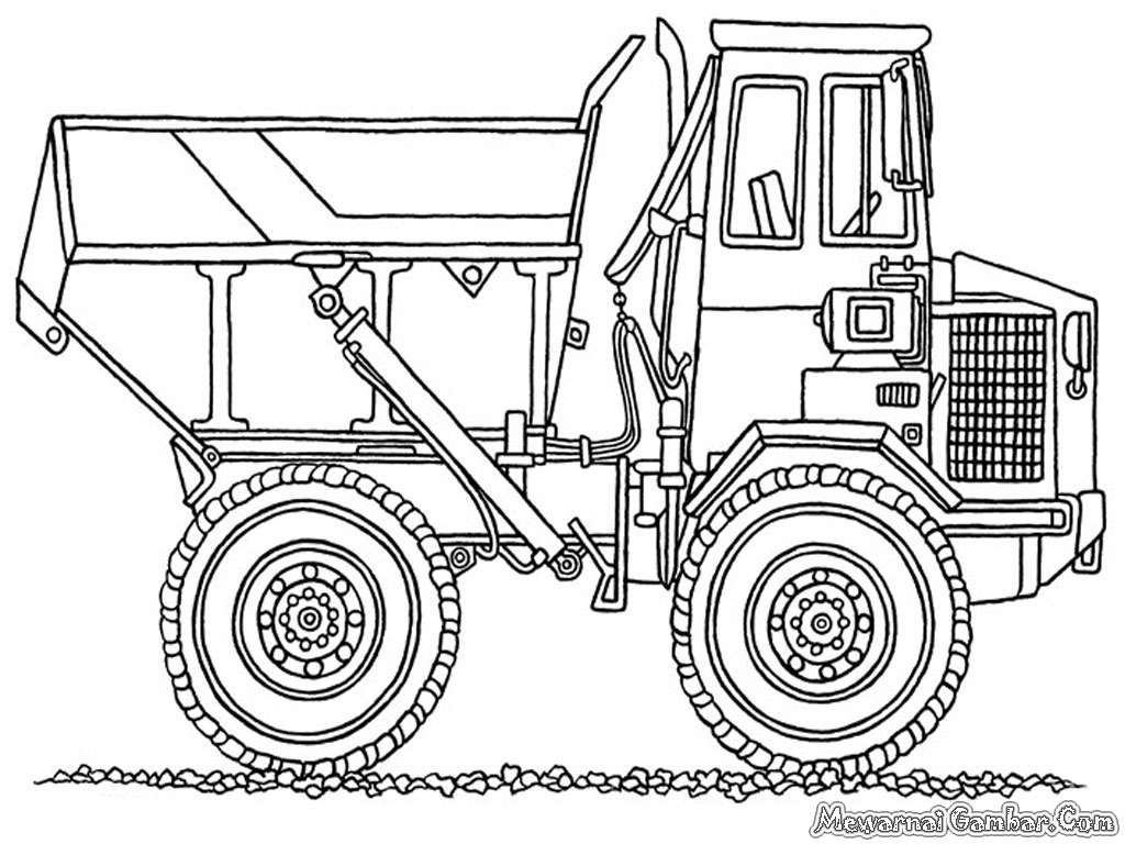 Mewarnai Gambar Mobil