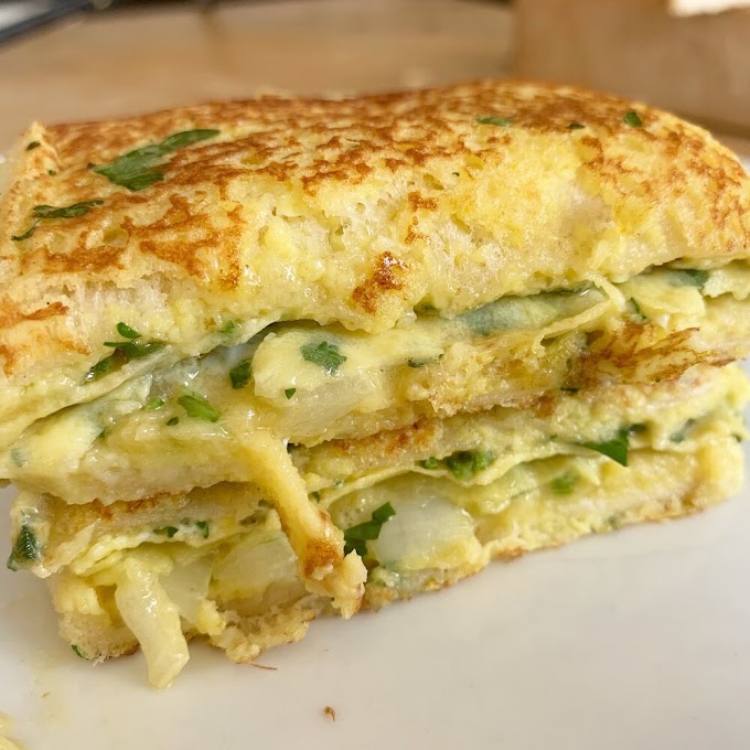 Bread Omelette recipe