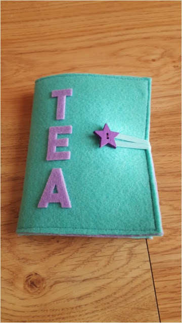 DIY Felt Tea Wallet - a tutorial