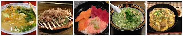 五張大阪的美食照片