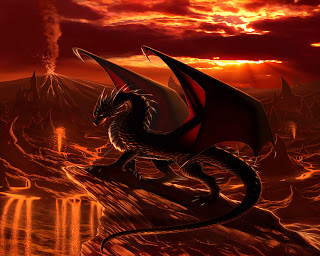 Red Dragon wallpaper