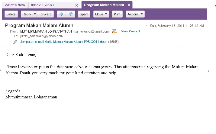 Cara Menulis Email Rasmi Bahasa Melayu