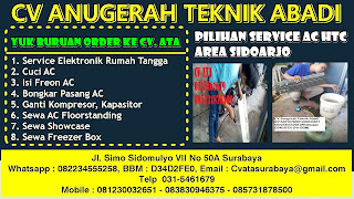 Pilihan Service AC HTC Area Sidoarjo