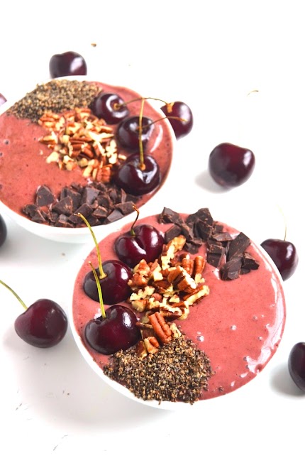 Chocolate Cherry Smoothie Bowl