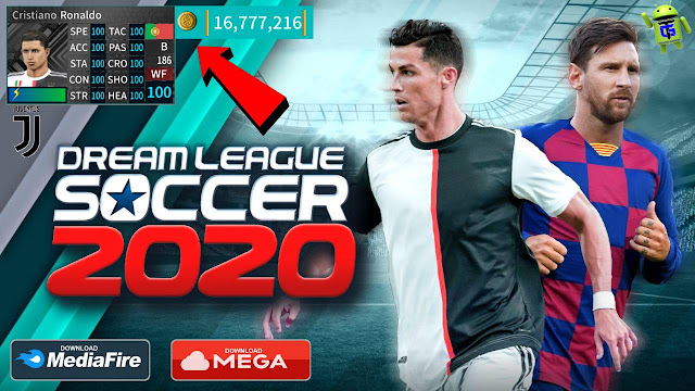 Download Dream League Soccer 2020 APK Mod Money Juventus Update