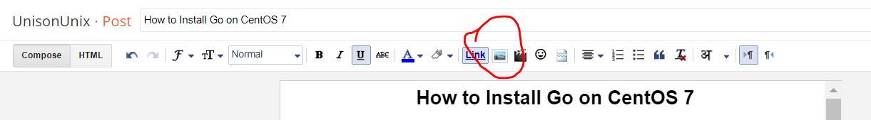 How to make an image a link on Blogger