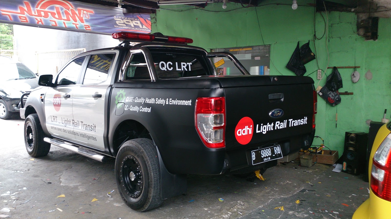 Gambar Cutting Sticker Mobil Ford Ranger Duniaotto