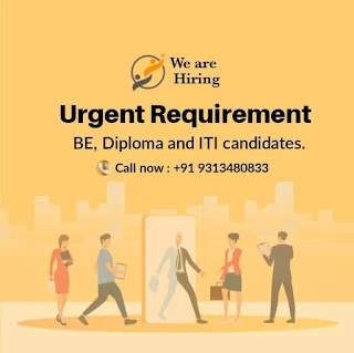 BE, Diploma and ITI Urgent Requirements Golden Opportunity For Freshers Candidates in Sanand, Gujarat.