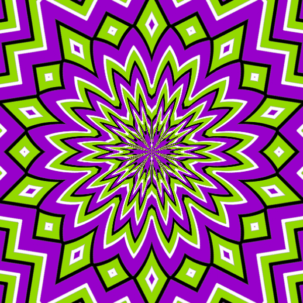 purple nurple optical illusion