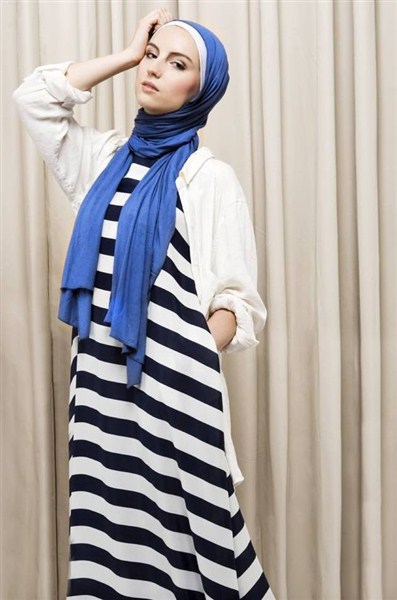 Trend baju muslim perempuan modis desain casual modern terbaru 20 Model Baju Muslim Casual Modern Wanita Terbaru 2017/2018