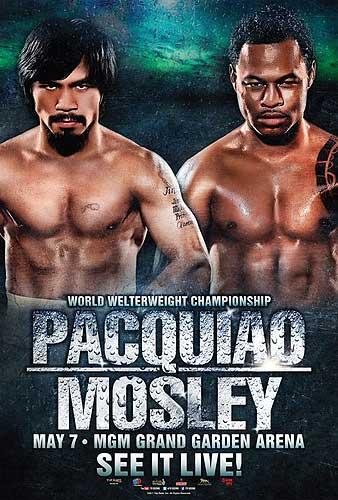 Pacquiao vs Mosley Poster