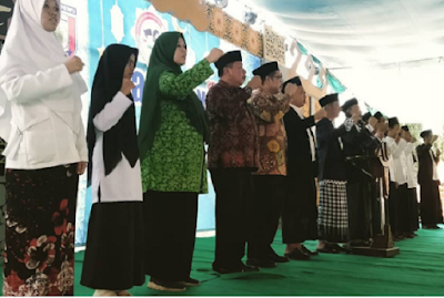 Bupati Sujadi Ingatkan Santri Haruslah Berjiwa Pancasila