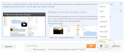 Cara Membuat Setting Blogspot Menjadi Dot Com