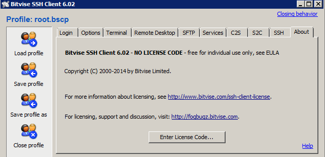 Upgrade Bitvise SSH Client 4.6 ke Version 6.02 Terbaru
