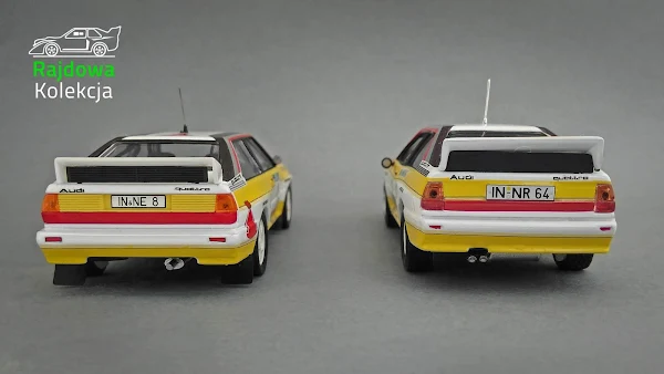 Trofeu vs. Altaya - Audi Quattro A2 1984