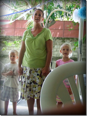 becky and kids
