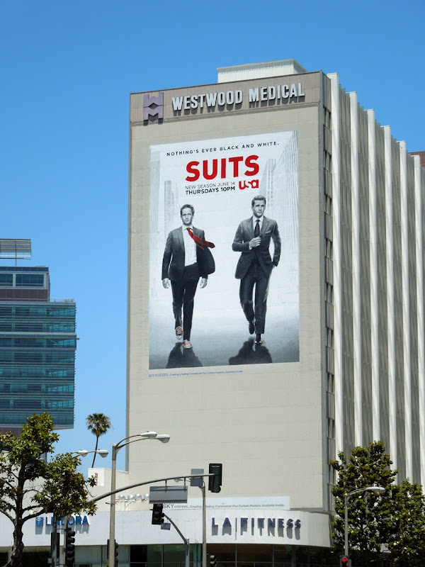 Suits season 2 billboard Westwood