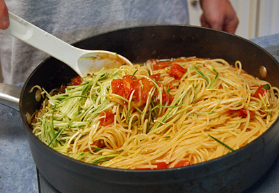 zucchini spaghetti