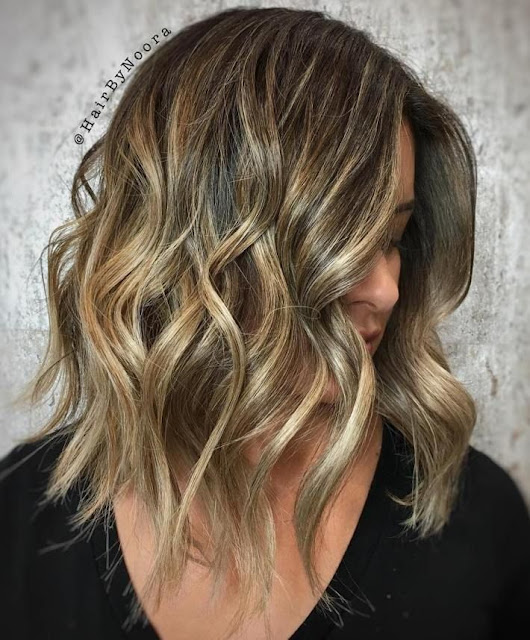 Caramel Balayage.