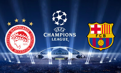 Prediksi Olympiakos vs Barcelona 1 November 2017