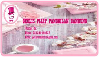 Pijat Panggilan Bandung Geulis - Pijat Gaol