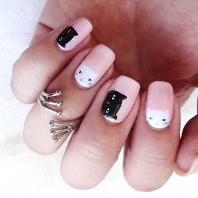 Whiskers Nail Art