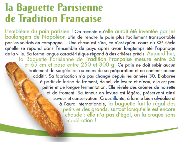 La baguette française  Baguette française, Baguette, Ustensile cuisine