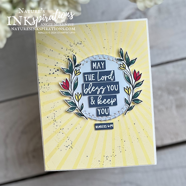 Stampin' Up! Courage & Faith Rays of Light card | Nature's INKspirations by Angie McKenzie