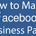 How to Start A Facebook Business Page