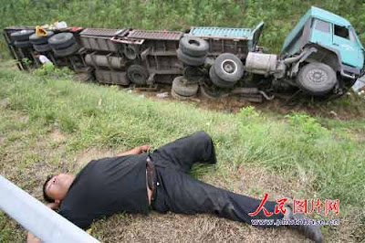 Roadside accident