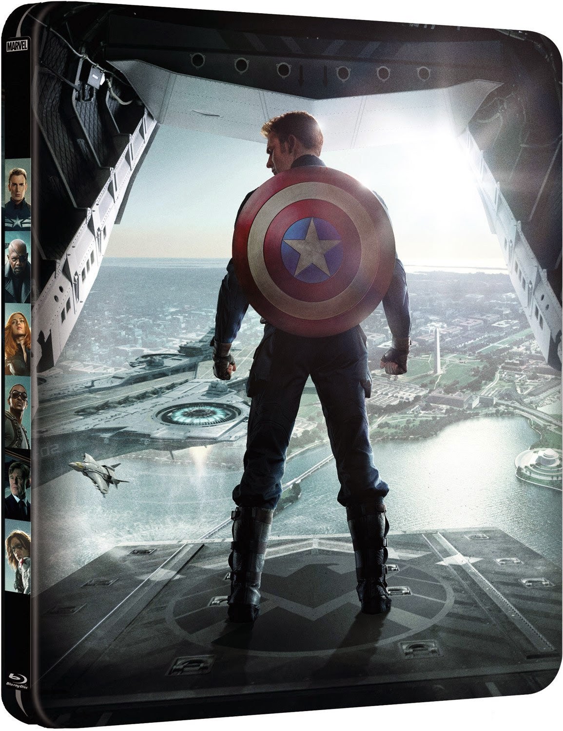  Capitán América: Blue-ray edición especial metálica