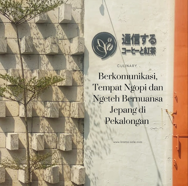 Berkomunikasi, tempat Ngopi dan Ngeteh Bernuansa Jepang Di Pekalongan 