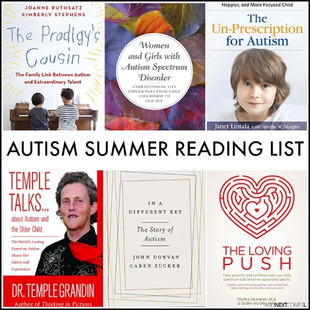 Free printable autism summer reading list from And Next Comes L