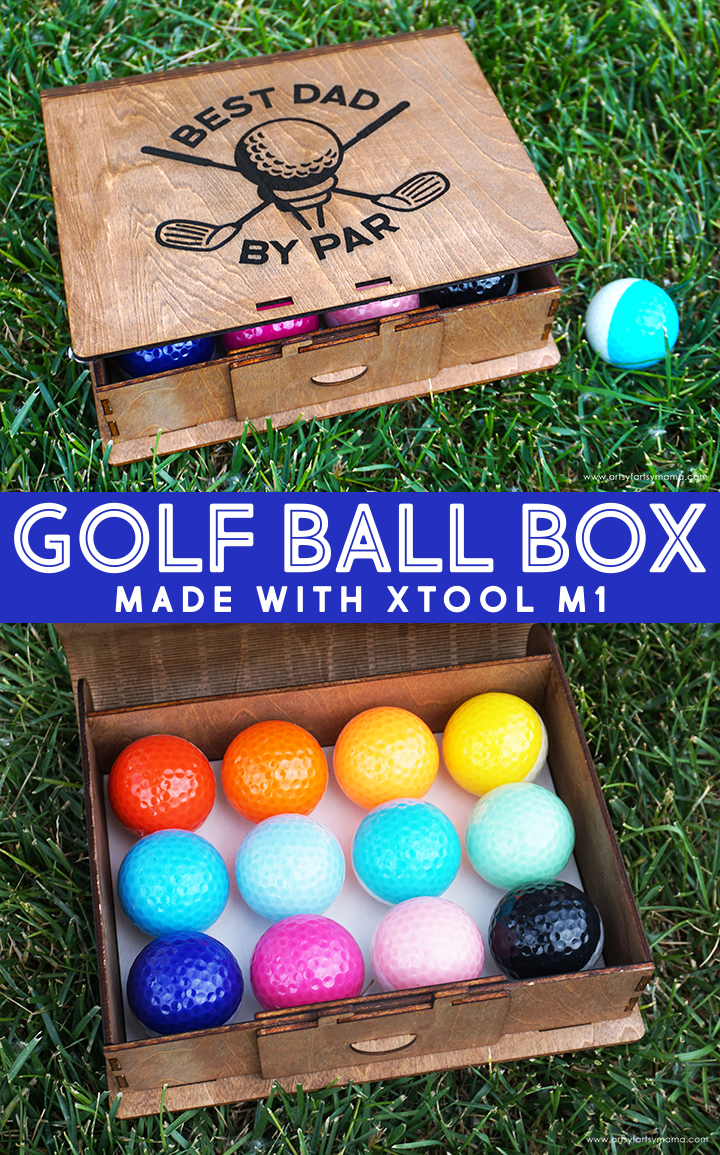 Father's Day Golf Ball Box