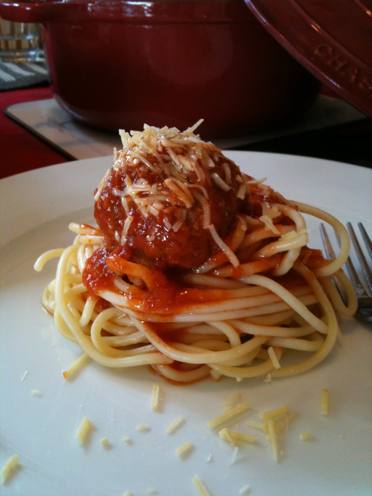 adobo down under: Spaghetti and meatballs adapted from ...