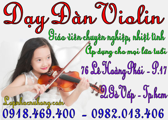 day dan violin chuyen nghiep