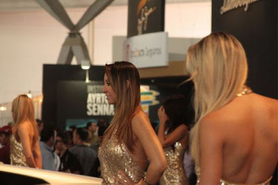 Sexy Models at a Brazilian Car Show