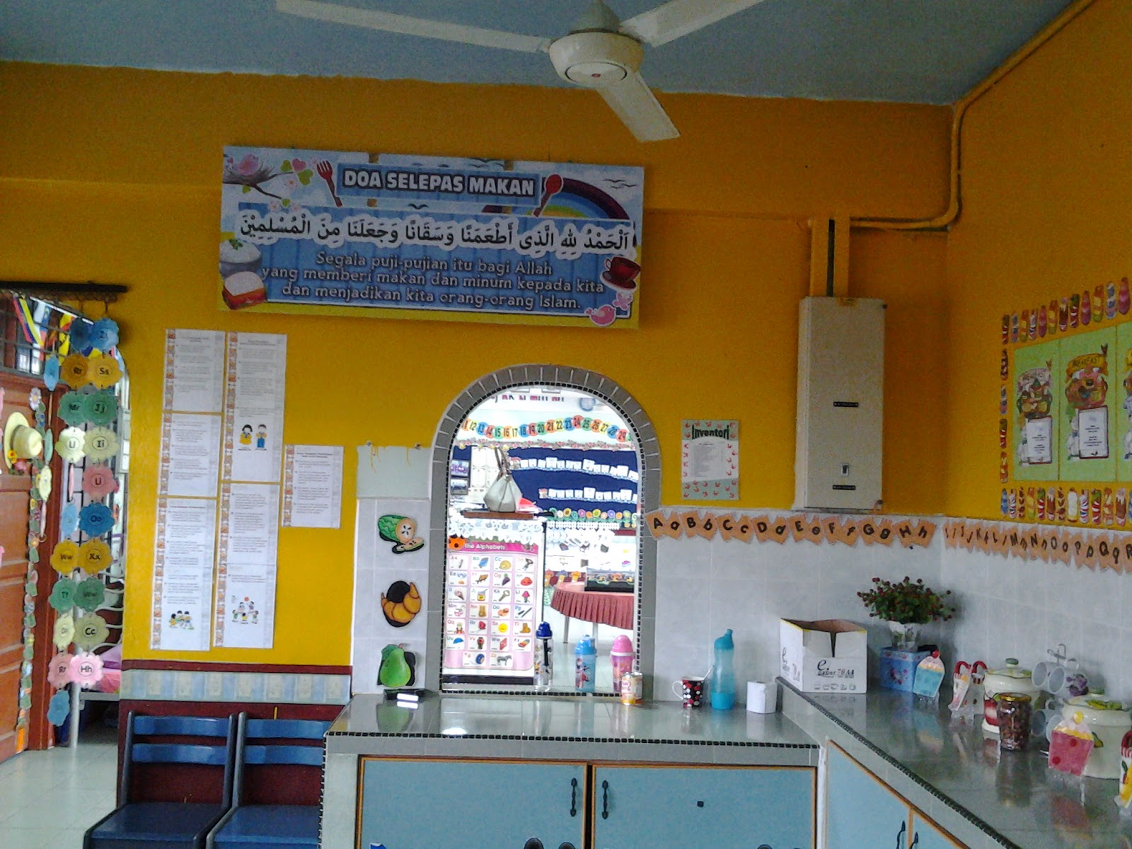 Bermulanya di prasekolah ini Ubahsuai dapur kelas 