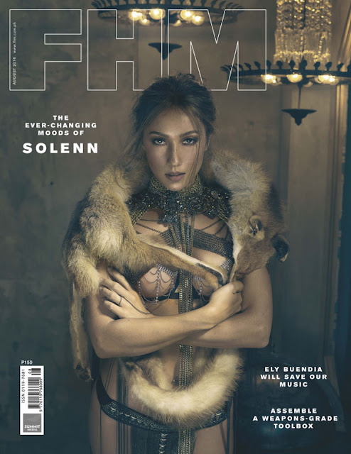 Solenn Heussaff FHM August 2016 Cover Girl