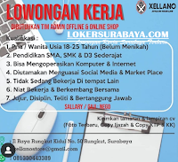 Bursa Kerja Surabaya di Xellano Store Juni 2020