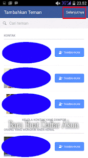 Daftar FB Dengan Email