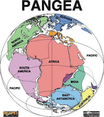 Dialah Sang Nenek Moyang Benua : Pangea