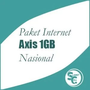 Voucher Internet Axis 1GB Nasional