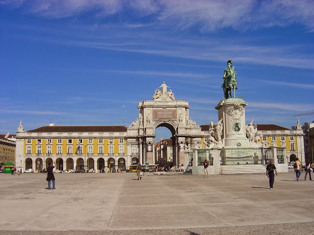 Praça do Comércio em Lisboa (Terreiro do Paço)