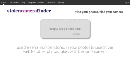 Stolen Camera Finder
