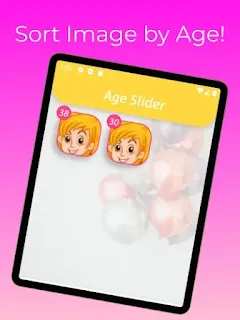 تصنيف الصور  بناء على عمرك Age Slider