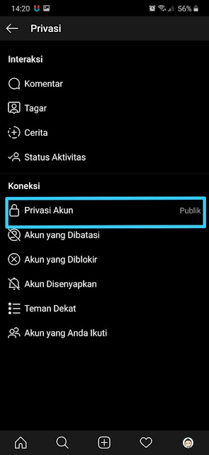 Cara Memprivate Akun Instagram - 5