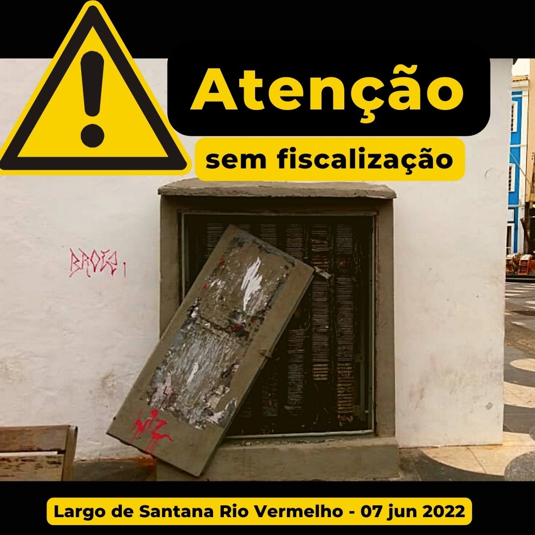 Se ninguém fiscaliza cada um faz o que quer no bairro