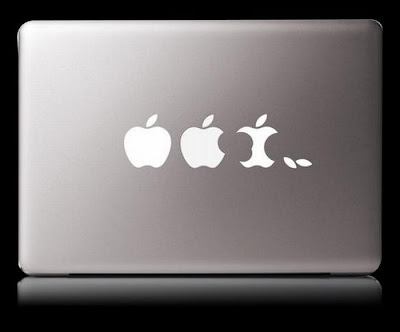 creative apple logo